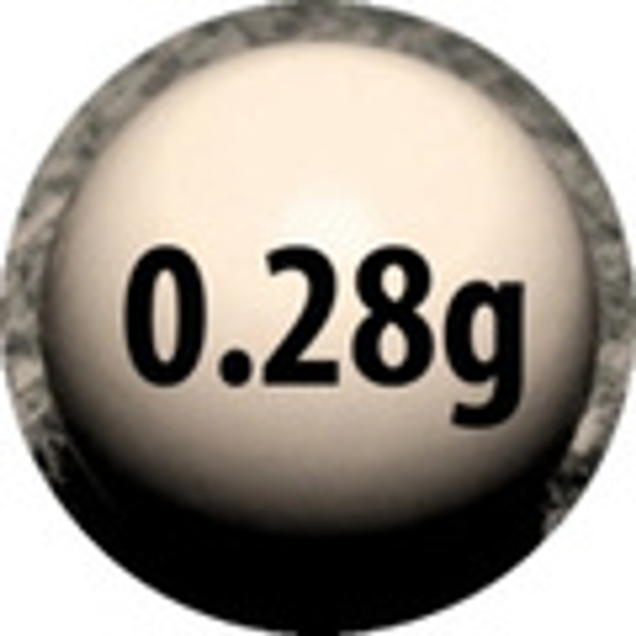 0.28 gram 0.28 gram